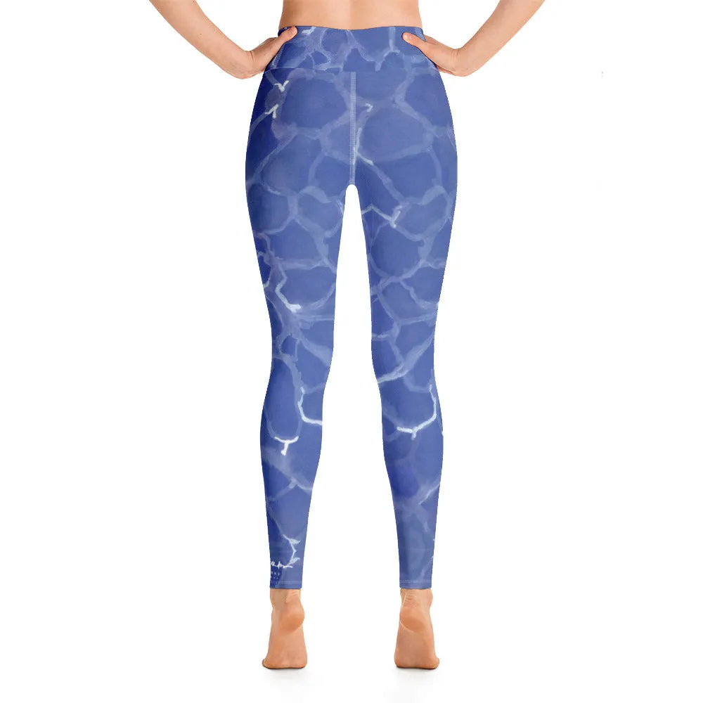 Blue Pool Yoga Leggings