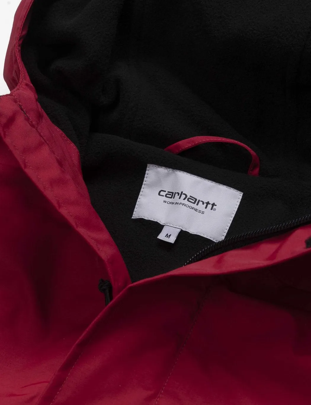 Carhartt-WIP Nimbus Half-Zip Jacket (Fleece Lined) - Blast Red