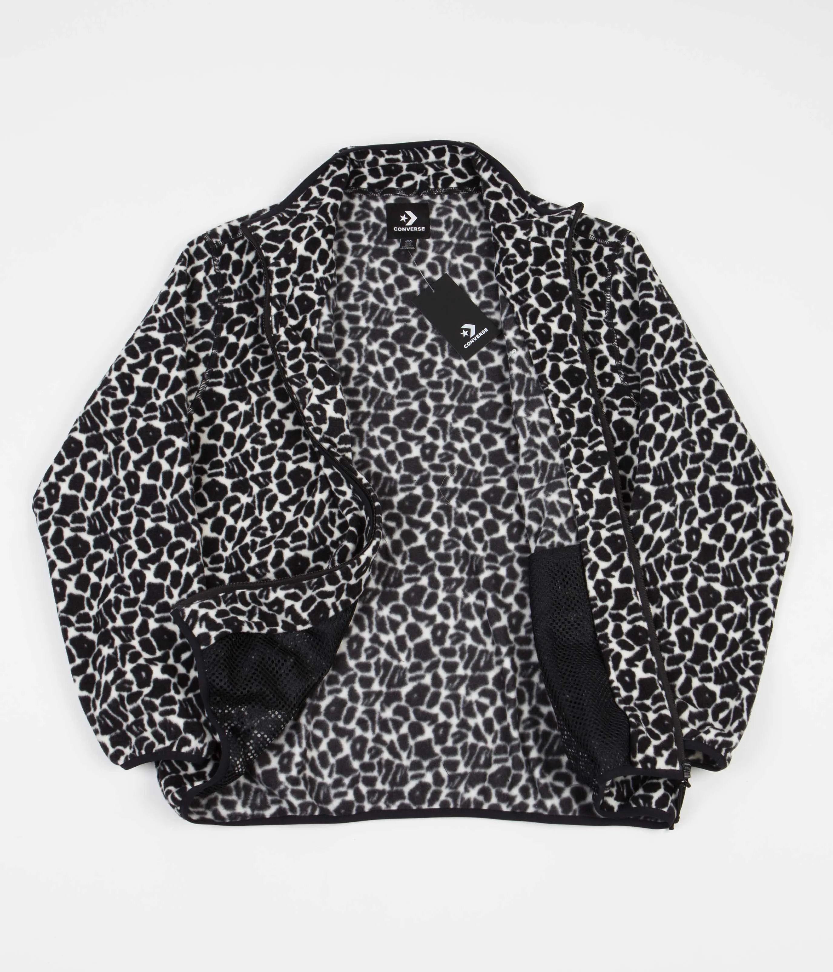 Converse Micro Fleece Jacket - Converse Black