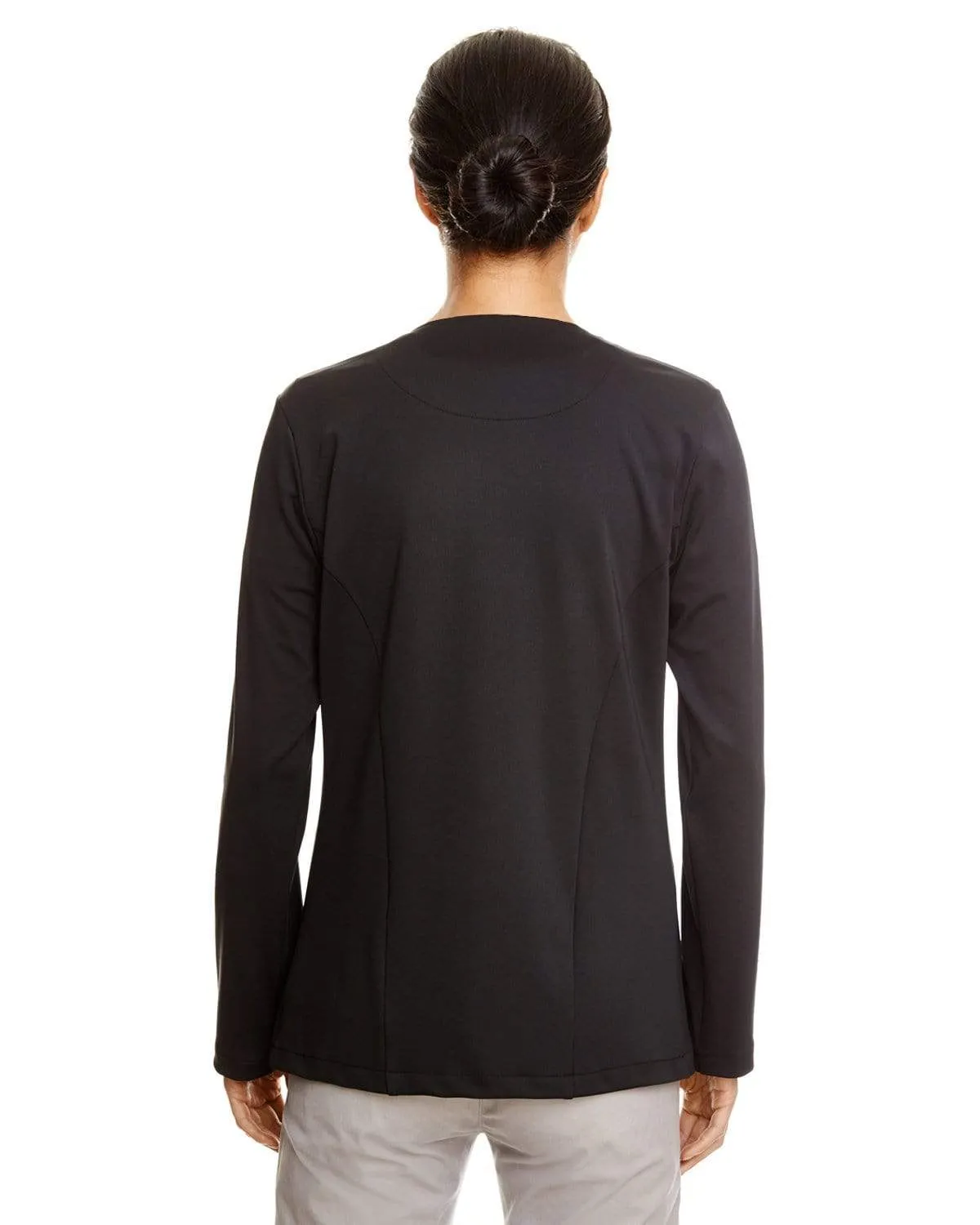 Devon & Jones - Women's Perfect Fit™ Draped Open Blazer