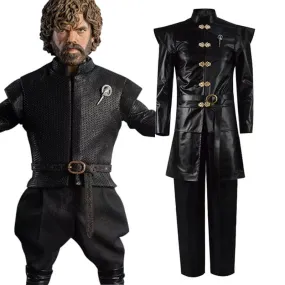 Game of Thrones Tyrion Lannister Leather Cosplay Costume Men Halloween For Sale