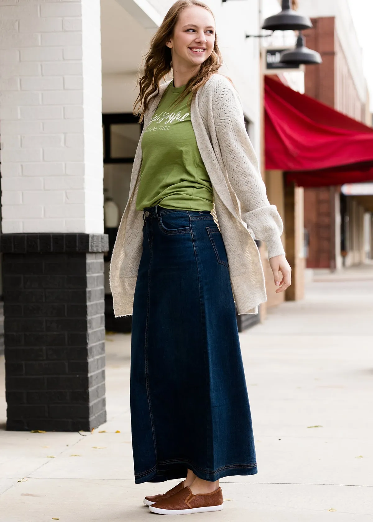 Jacquard Knit Open Front Cardigan - FINAL SALE