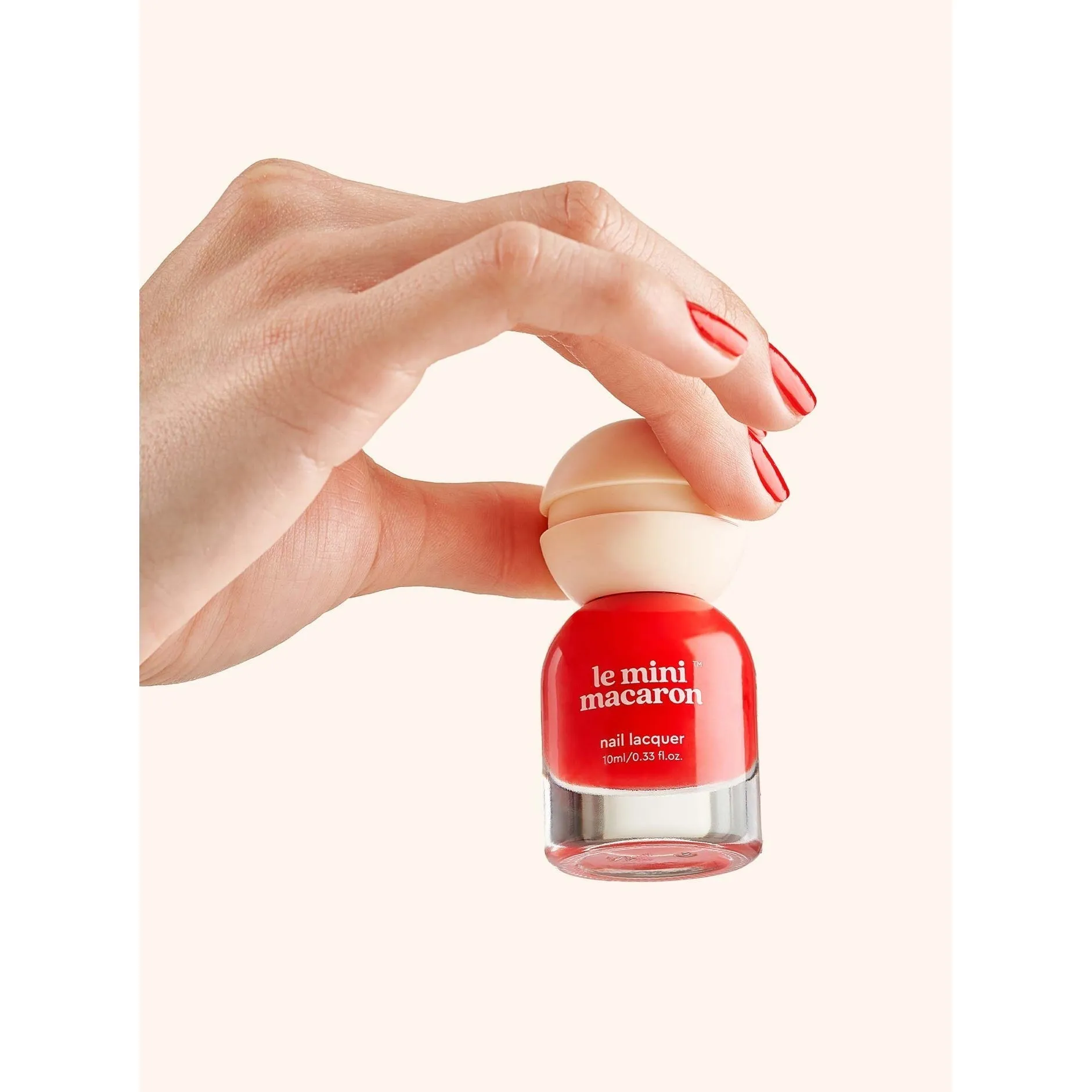 Le Mini Macaron - Nail Polish - Cherry Red