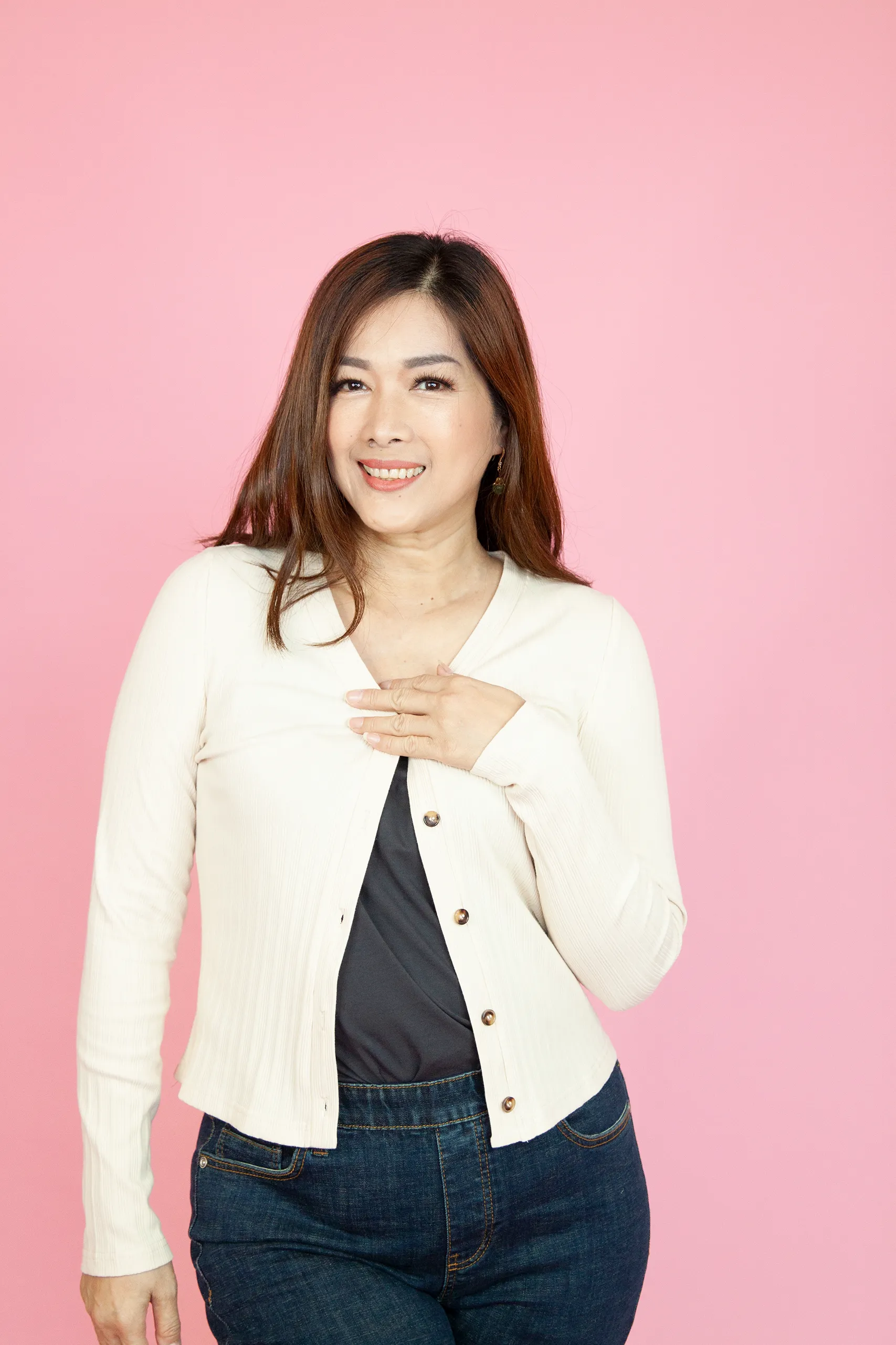 Long Sleeve Cardigan ( Nett Price )