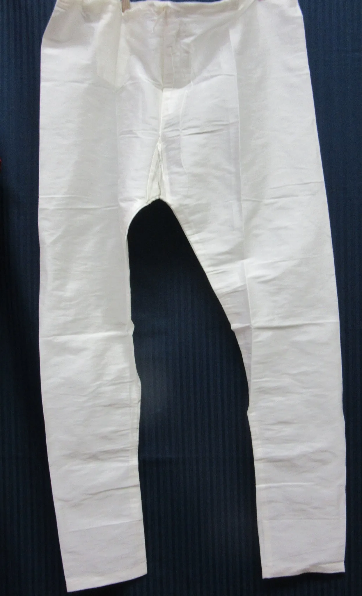 Palazo 7625 Ivory Synthetic Tussar L Sexy Pajama Pants