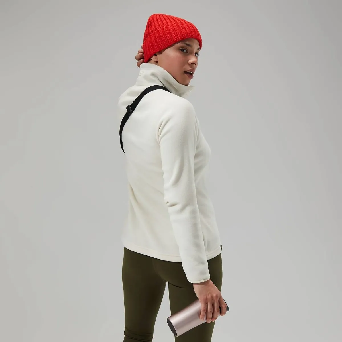 Prism 2.0 Micro Half Zip Fleece - Bone White