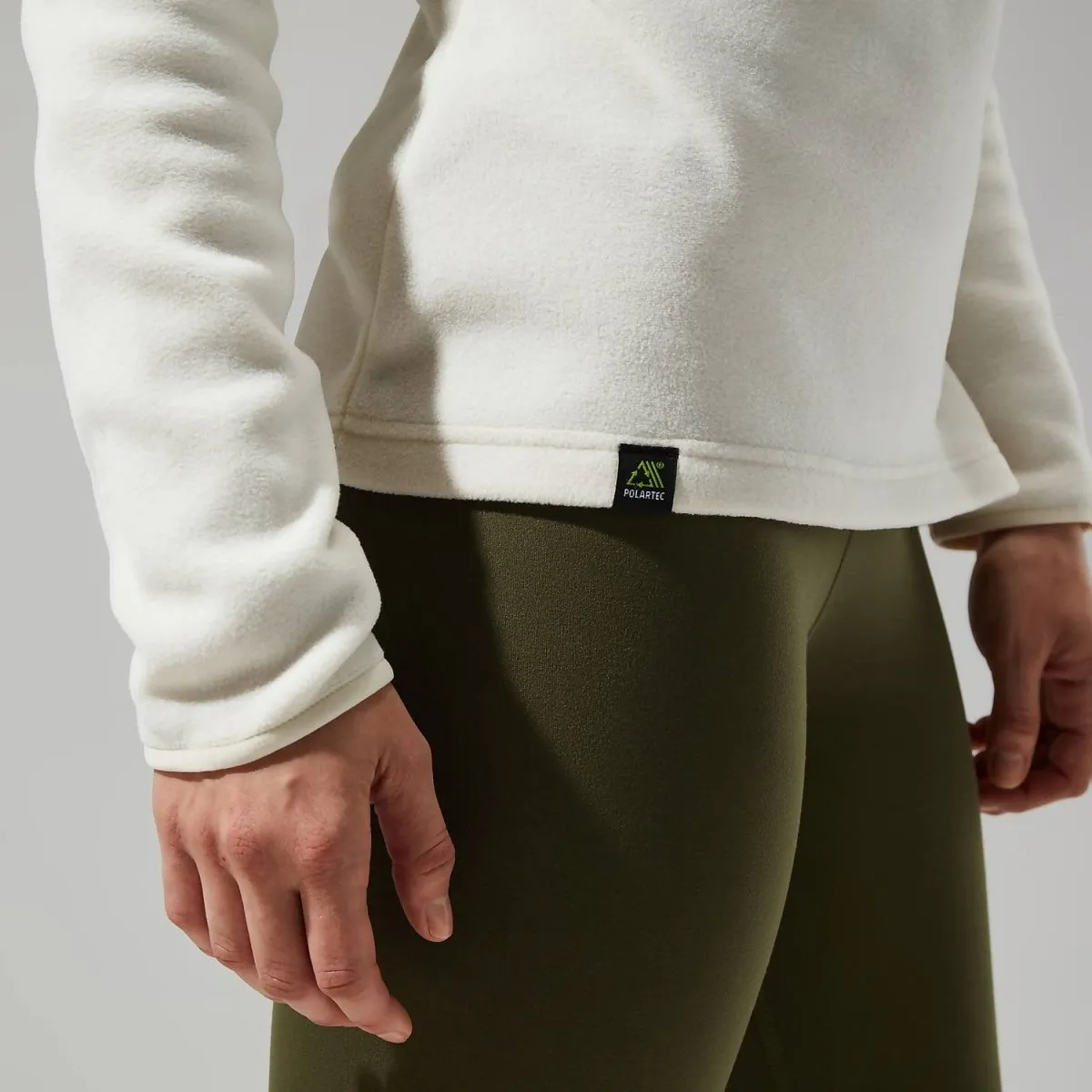 Prism 2.0 Micro Half Zip Fleece - Bone White