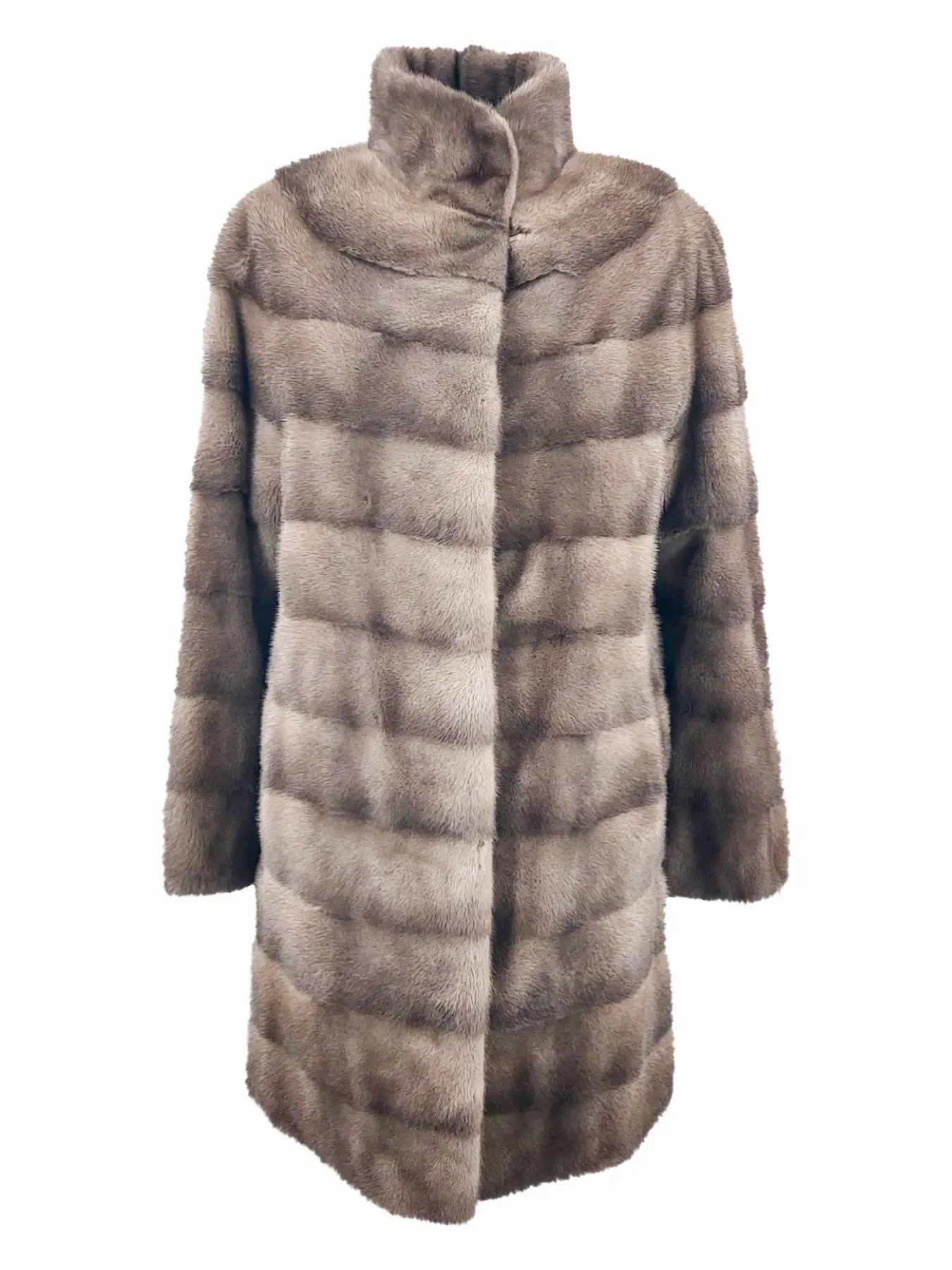 Rosario, 85 cm. - Collar - Mink - Women - Silver Blue / Mink Pels - Levinsky - Kvinde