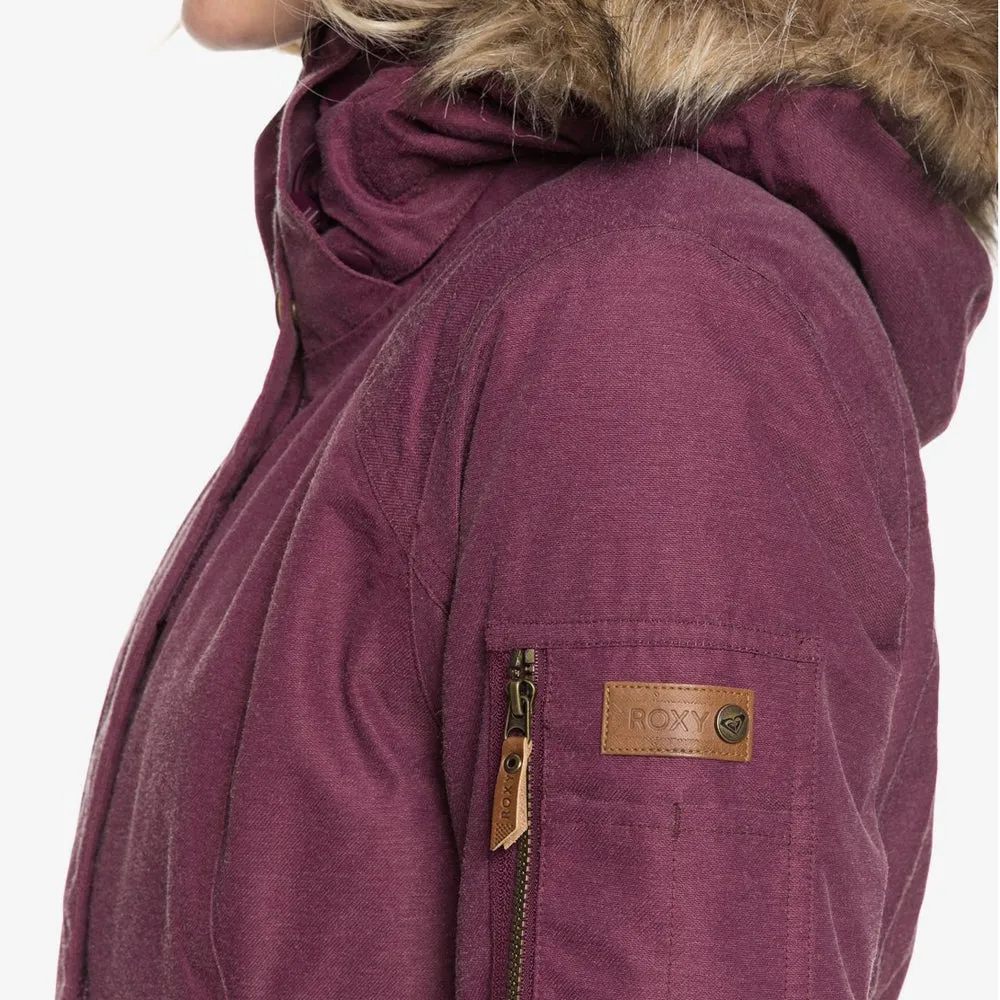 Roxy Meade Snowboard/Ski Jacket - Grape Wine