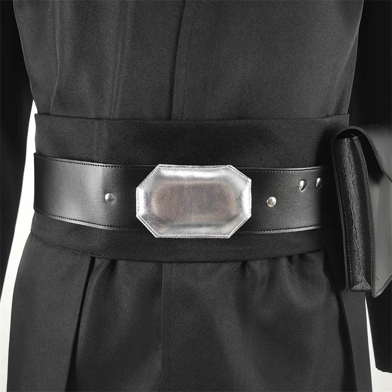 Star Wars Luke Skywalker Cosplay Costume Adult Jedi Luke Black Cloak Cape Outfit