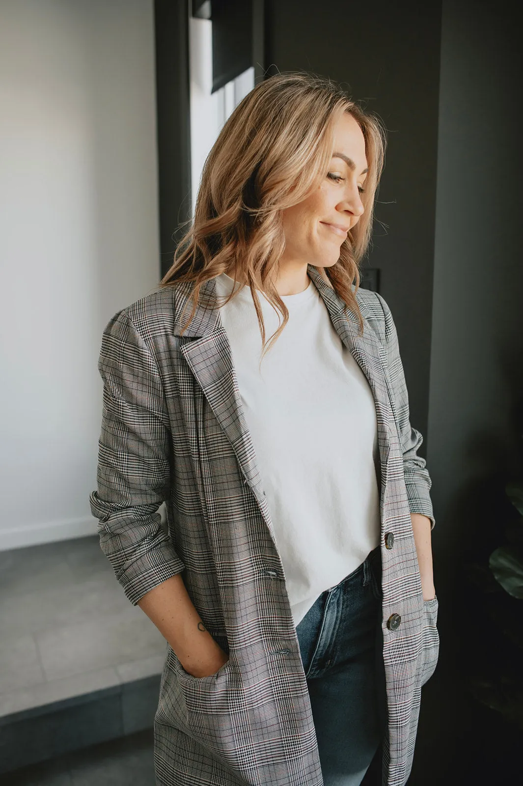 The Get Plaid Blazer