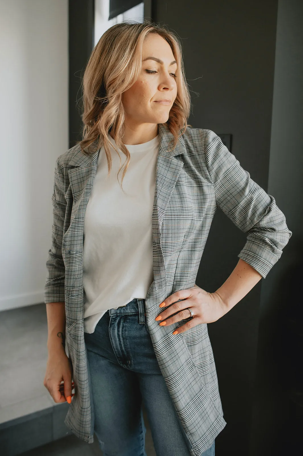 The Get Plaid Blazer