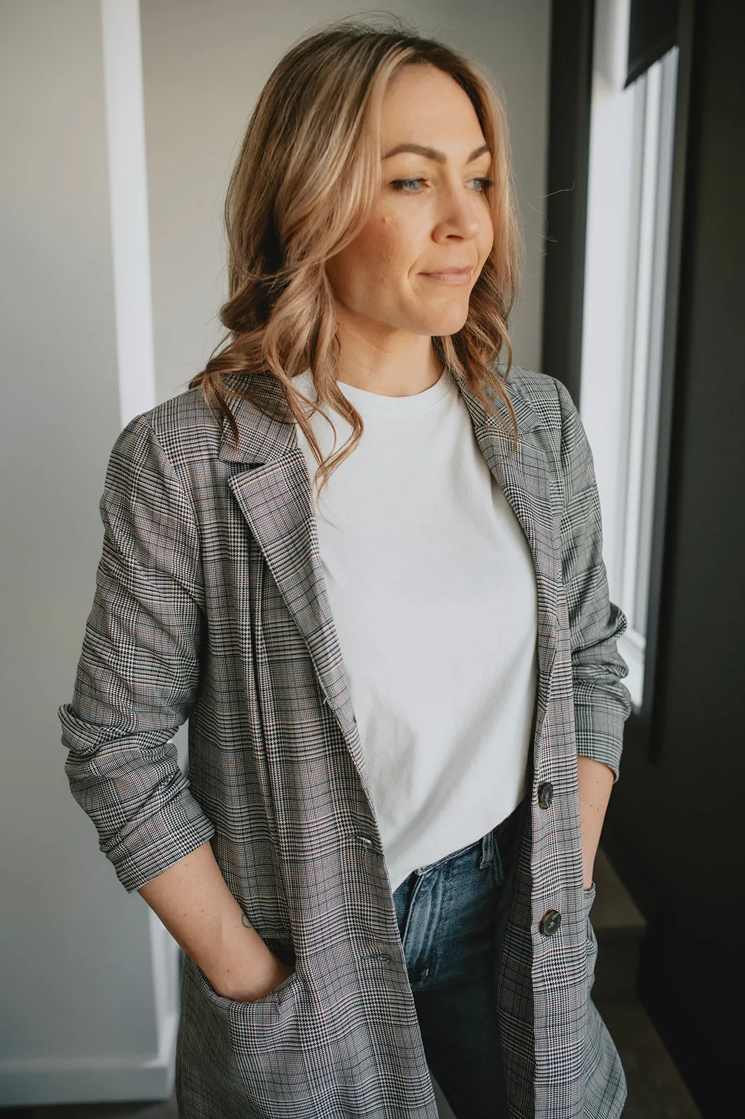 The Get Plaid Blazer