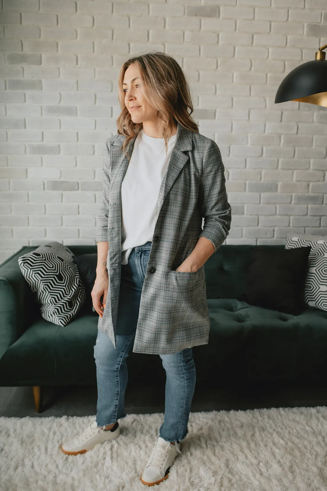 The Get Plaid Blazer