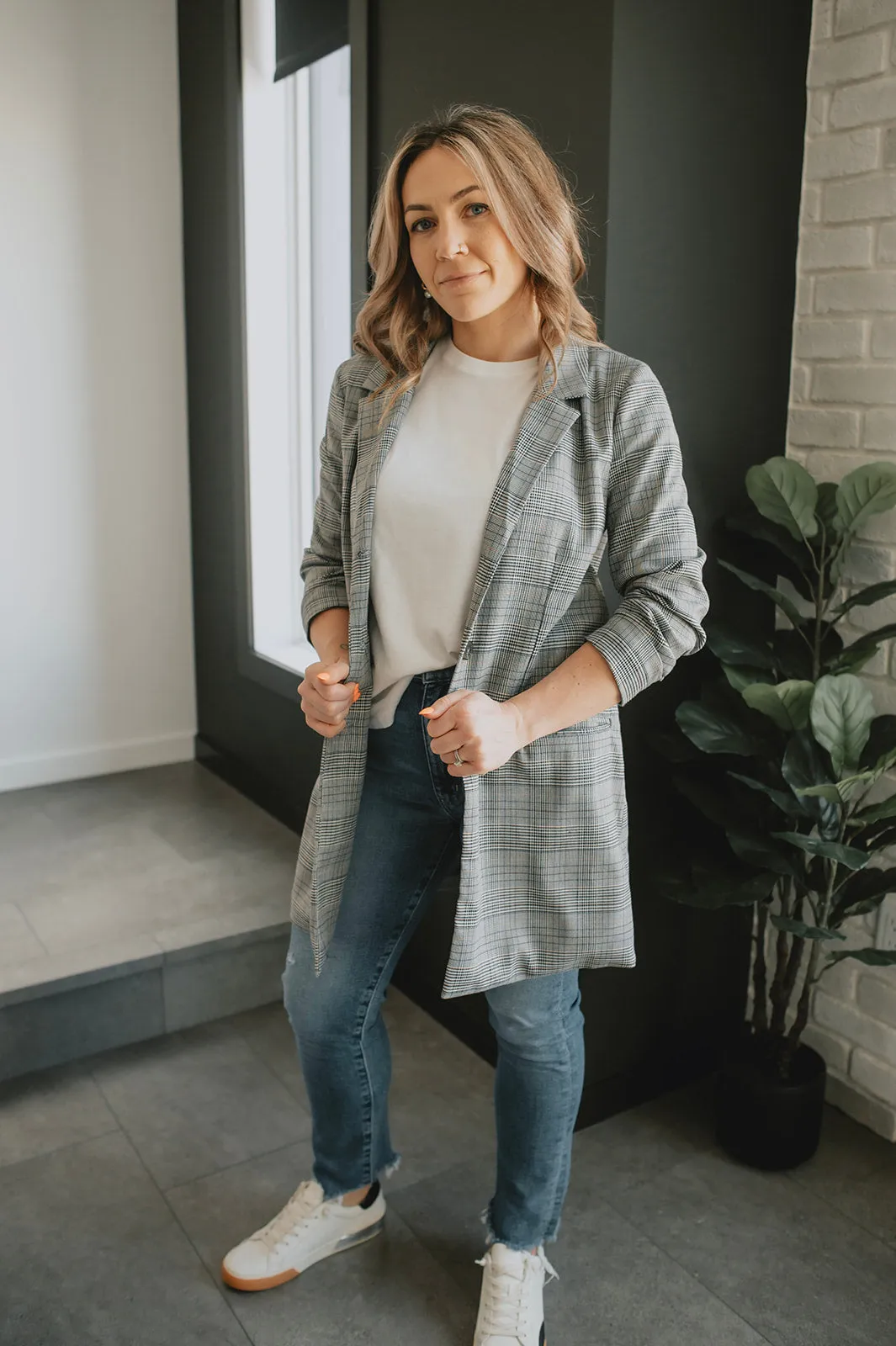 The Get Plaid Blazer
