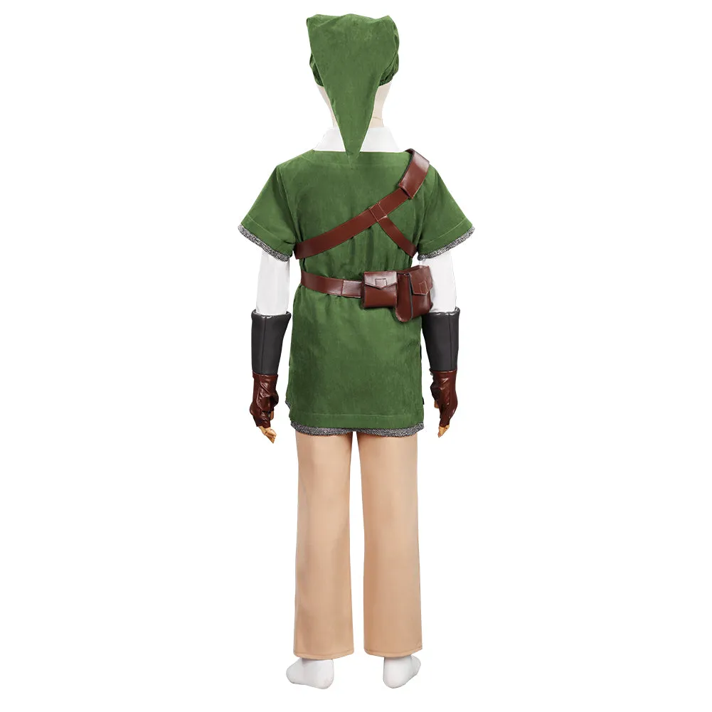 The Legend of Zelda Link Comic Con Cosplay Costume for Kids Children