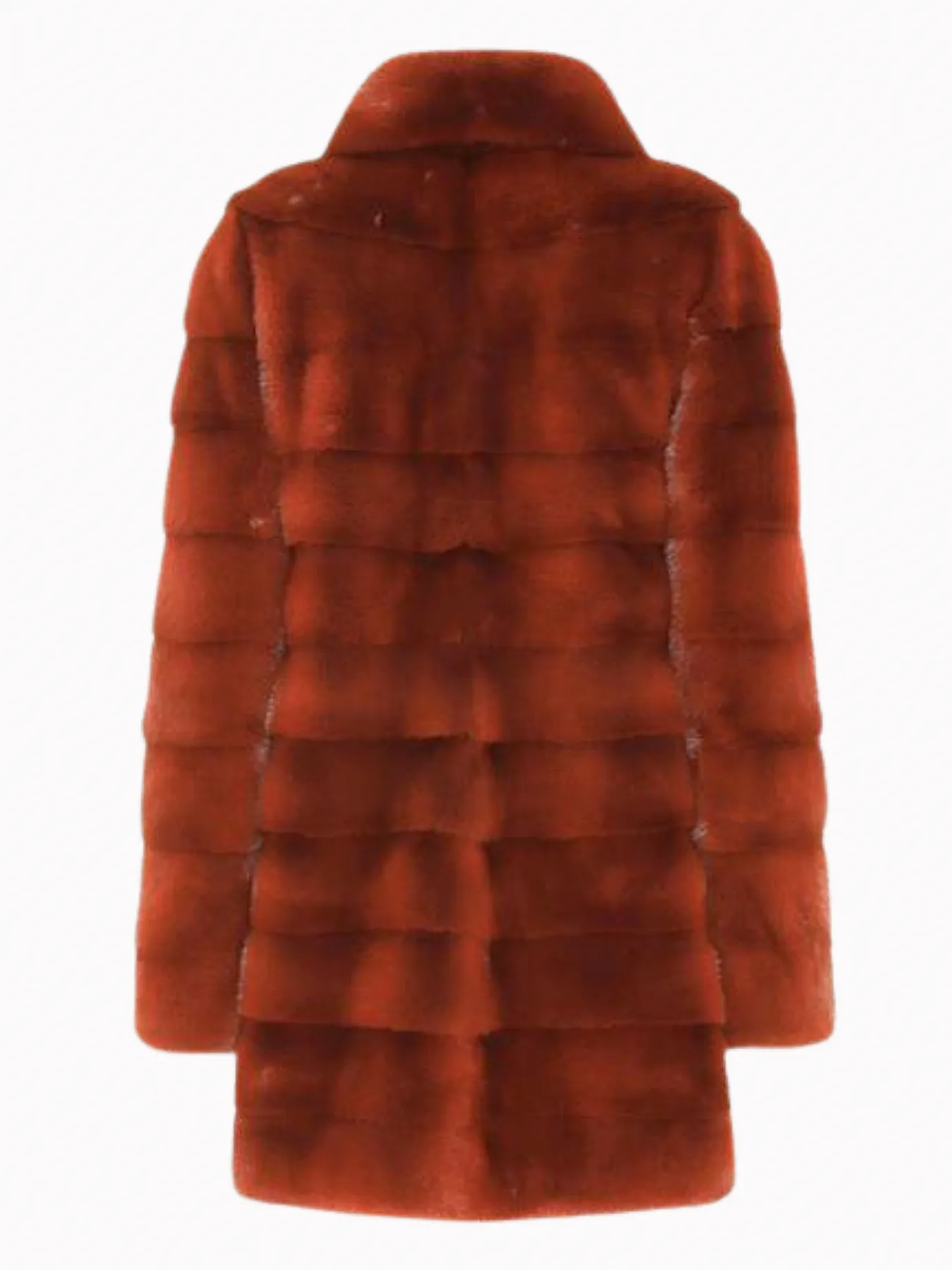 Vesta, 85 cm. - Mink - Women - Burnt Sugar / Mink Pels - Levinsky - Kvinde