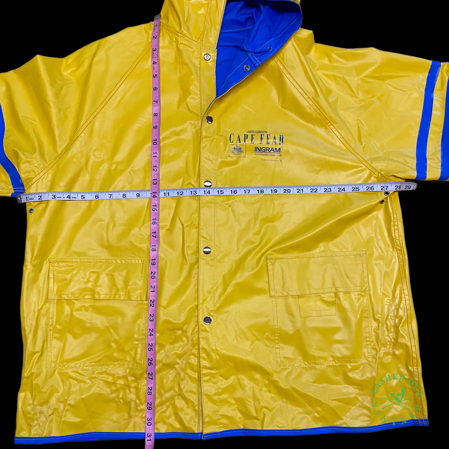 Vintage Cape Fear Reversible Rain Jacket Size: XL