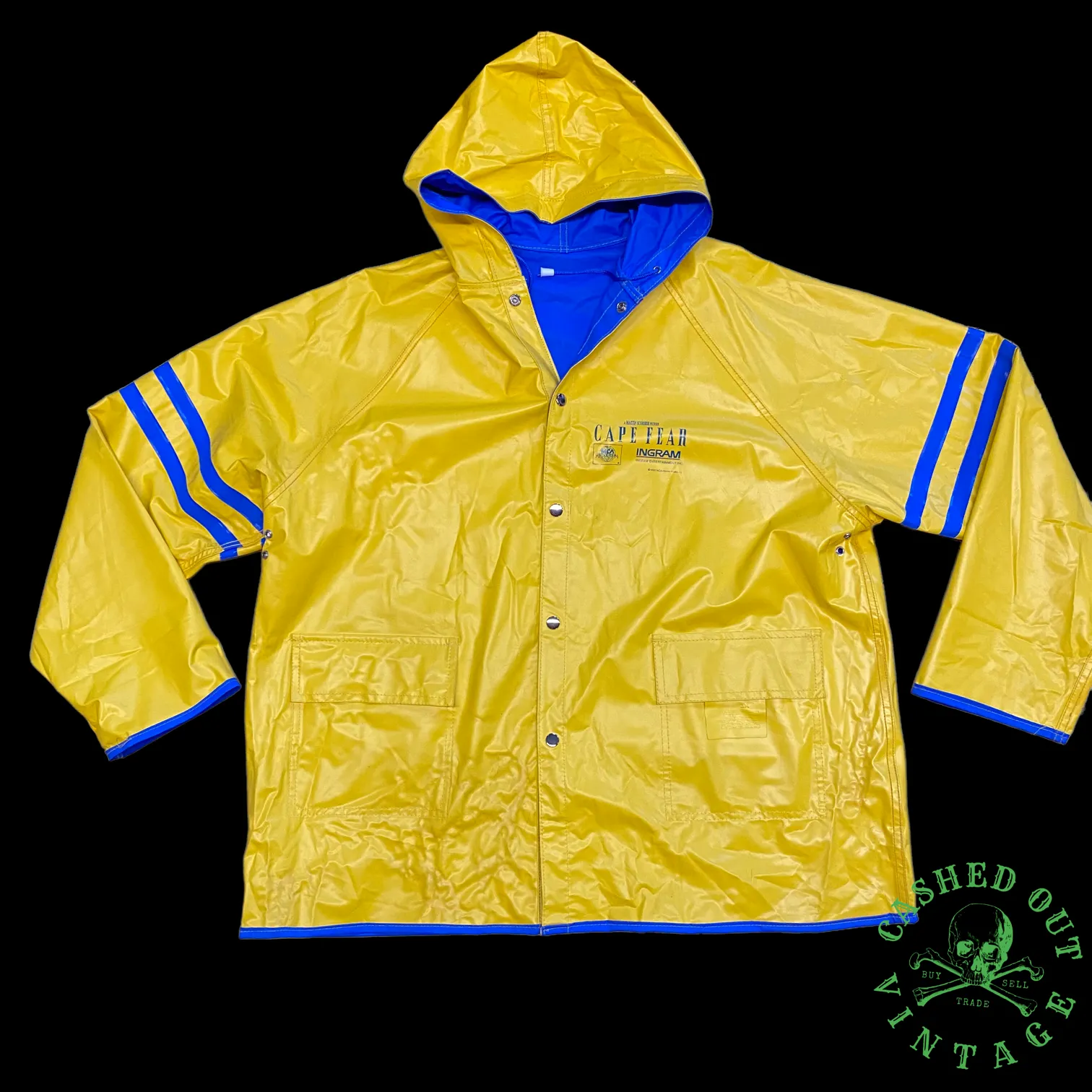 Vintage Cape Fear Reversible Rain Jacket Size: XL