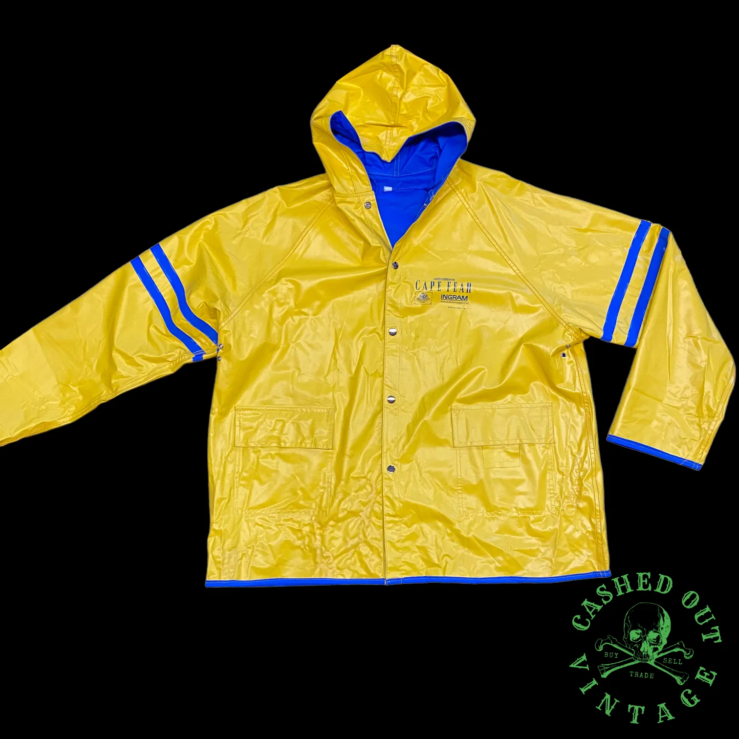 Vintage Cape Fear Reversible Rain Jacket Size: XL